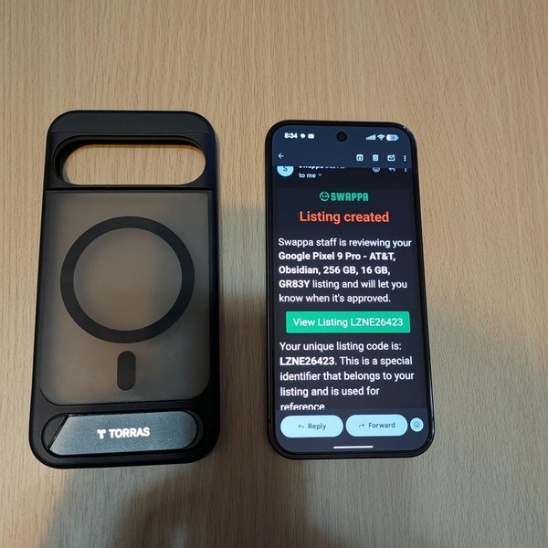 Google Pixel 9 Pro - AT&T, 256 GB, Obsidian, 16 GB, GR83Y