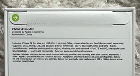 New
													Apple iPhone 14 Pro Max - AT&T, Black, 128 GB, A2651, photo 1 of 3