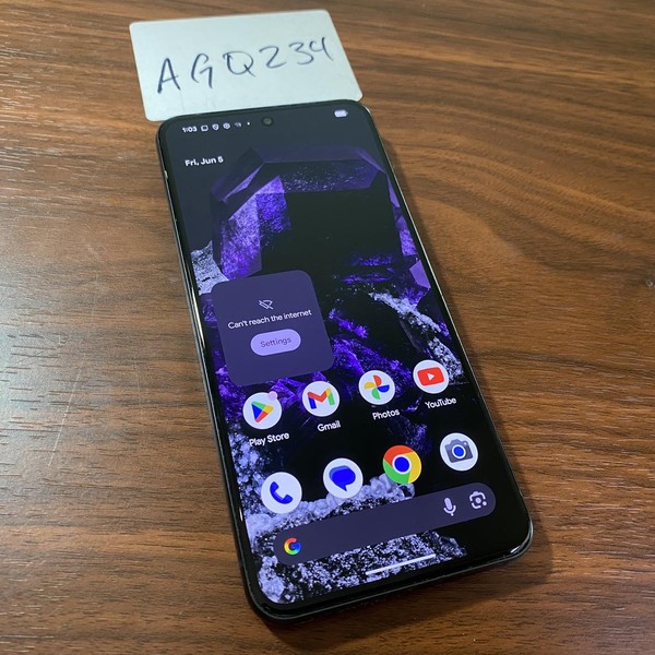 Google Pixel 8 - Unlocked, 256 GB, Obsidian, 8 GB, G9BQD, Sub-6 5G
