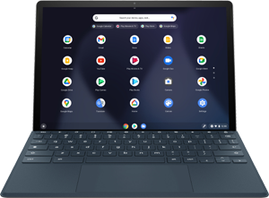 HP Chromebook X2 Tablet 11 inch - 64 GB, Navy Blue, 8 GB