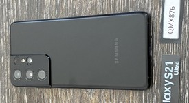 Mint
													Samsung Galaxy S21 Ultra 5G - Verizon, Black, 128 GB, 12 GB, SM-G998U, photo 1 of 4