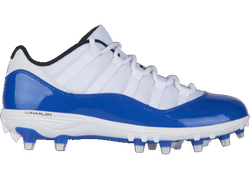 Jordan 11 Retro Low Cleat White Royal for sale