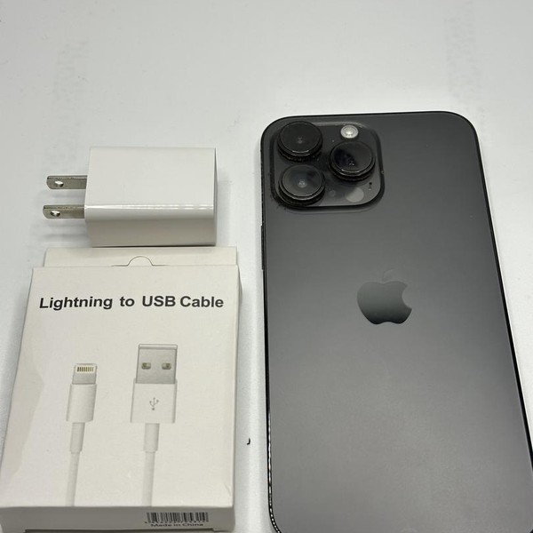 Apple iPhone 14 Pro Max - Unlocked, 128 GB, Black, A2651