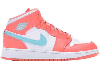 Jordan 1 Mid Crimson Pulse (GS) for sale
