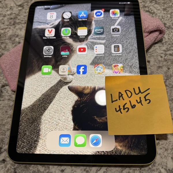 Apple iPad 11th Gen - Wi-Fi, 128 GB, Yellow, A3354