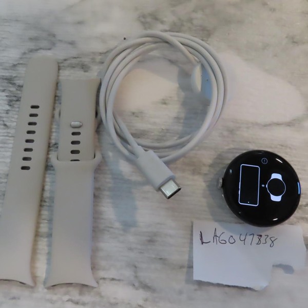Google Pixel Watch 3 - Unlocked, Silver, 41mm, LTE