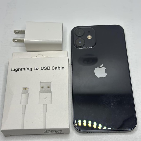 Apple iPhone 12 Mini - Unlocked, 256 GB, Black, A2176