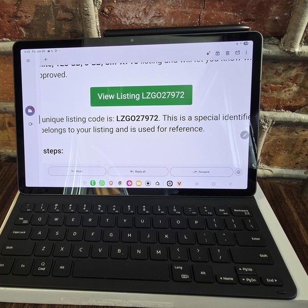 Samsung Galaxy Tab S9 - Wi-Fi, 128 GB, Graphite, 8 GB, SM-X710