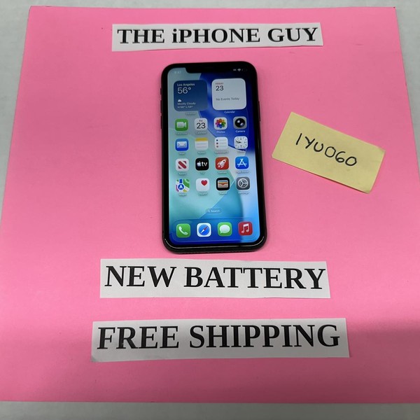 Apple iPhone 11 - Unlocked, Black, 64 GB, A2111