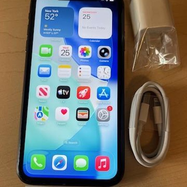 Apple iPhone 11 - Unlocked, 128 GB, Black, A2111