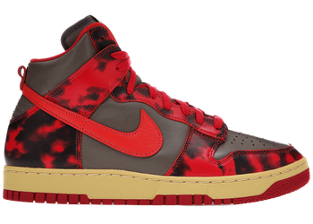 Nike Dunk High 1985 Red Acid Wash for sale