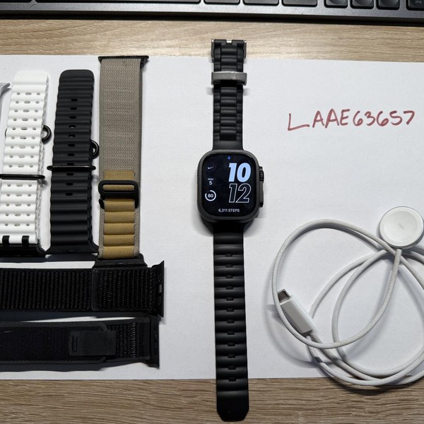 Apple Watch Ultra 2 49mm - Unlocked, Black, A2986