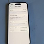 Mint Apple iPhone 16 - Unlocked, 128 GB, Black, A3081