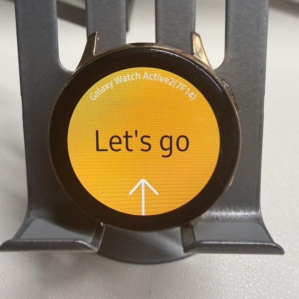 Samsung Galaxy Watch Active2 40mm - Unlocked, Gold, Stainless Steel