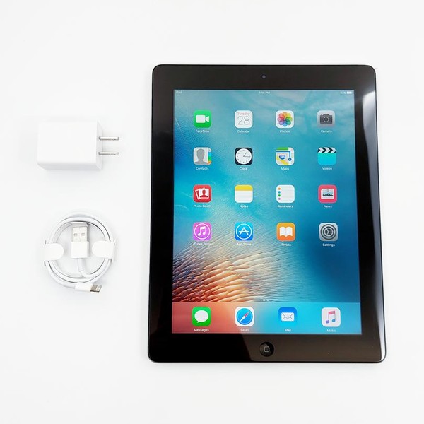 Apple iPad 4 - Wi-Fi, Black, 16 GB, A1458