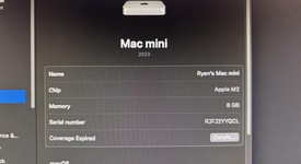 Good
													Mac mini 2023 - Apple M2, 256 GB, 8 GB, 1 Gigabit Ethernet, photo 1 of 4