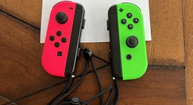 Good
													Nintendo Switch Joy-Con (L-R) - Pink & Green, photo 1 of 6