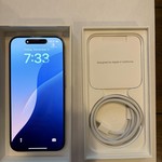 Good Apple iPhone 15 Pro - AT&T, White, 256 GB, A2848