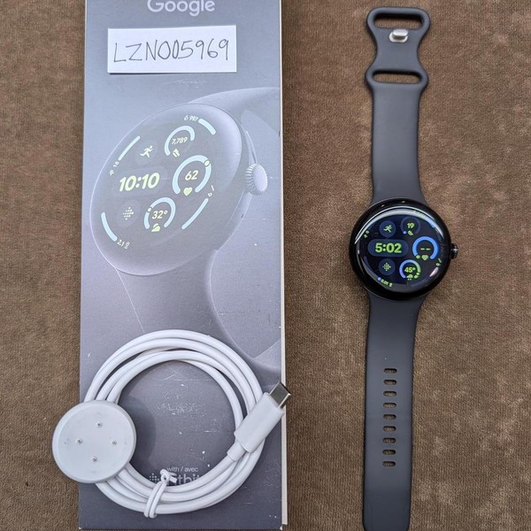 Google Pixel Watch 3 - Unlocked, Black, 45mm, LTE