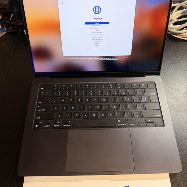 MacBook Pro Late 2023 (M3) - 14 inch - 512 GB, Black, 36 GB, Apple M3 Pro 11-core, 14-core GPU
