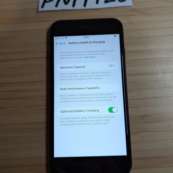 Apple iPhone SE 3rd Gen 2022 - Unlocked, 128 GB, Midnight, A2595