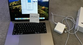 Mint
													MacBook Pro 2021 - 16" - Apple M1 Pro 10-core, Gray, 512 GB, 16 GB, photo 1 of 13