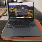 Mint MacBook Air 2024 (M3) - 13 inch - 256 GB, Midnight, 8 GB, Apple M3, 8-core GPU