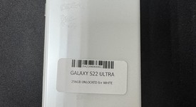 Good
													Samsung Galaxy S22 Ultra - Unlocked, White, 256 GB, 12 GB, SM-S908U1, photo 2 of 6