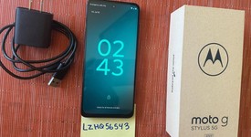 Mint
													Moto G Stylus 5G (2023) - Unlocked, Black, 128 GB, 6 GB, photo 1 of 9