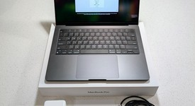 Good
													MacBook Pro Late 2023 (M3) - 14" - Apple M3 Pro 11-core, Black, 1 TB, 36 GB, 14-core GPU, photo 1 of 13