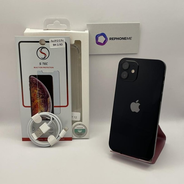 Apple iPhone 12 - Unlocked, 128 GB, Black, A2172