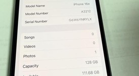 Mint
													Apple iPhone 16e - Unlocked, Black, 128 GB, A3212, photo 3 of 12