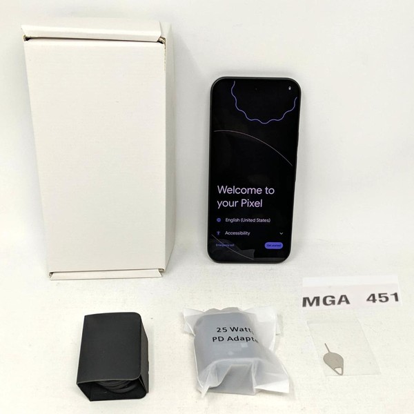 Google Pixel 9 - Unlocked, 128 GB, Obsidian, 12 GB, G2YBB