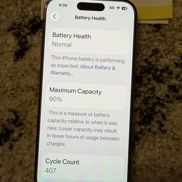Apple iPhone 15 Pro - Unlocked, 256 GB, Natural, A2848