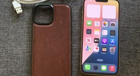 Good
													Apple iPhone 13 Pro Max - Unlocked, Gold, 256 GB, A2484, photo 1 of 12