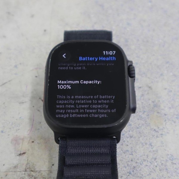 Apple Watch Ultra 3 49mm - Unlocked, Black, A3281