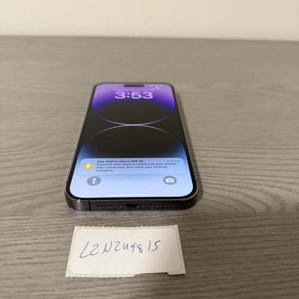 Apple iPhone 14 Pro Max - Unlocked, 128 GB, Purple, A2651