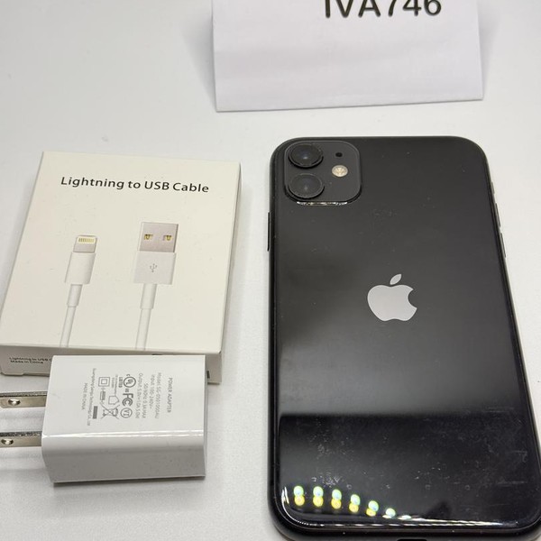 Apple iPhone 11 - Unlocked, 64 GB, Black, A2111