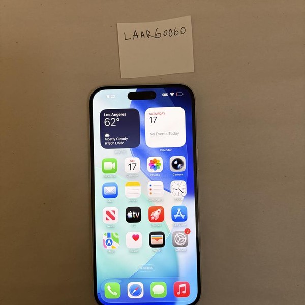 Apple iPhone 16 Plus - Unlocked, 128 GB, White, A3082