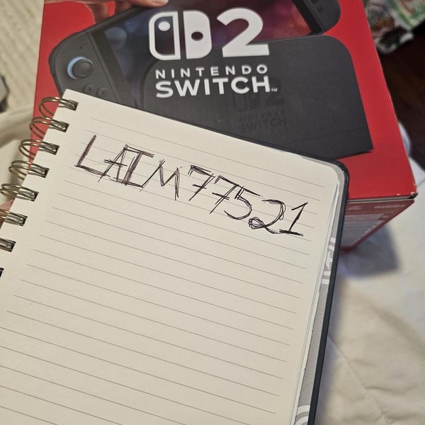 Nintendo Switch 2 - Red & Blue, Standard
