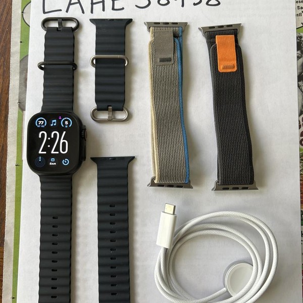 Apple Watch Ultra 3 49mm - Unlocked, Black, A3281