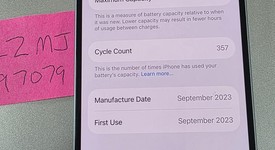 Good
													Apple iPhone 15 - Unlocked, Blue, 256 GB, A2846, photo 3 of 8