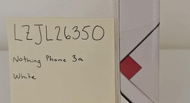 New
													Nothing Phone 3a - Unlocked, White, 256 GB, 12 GB, photo 2 of 6