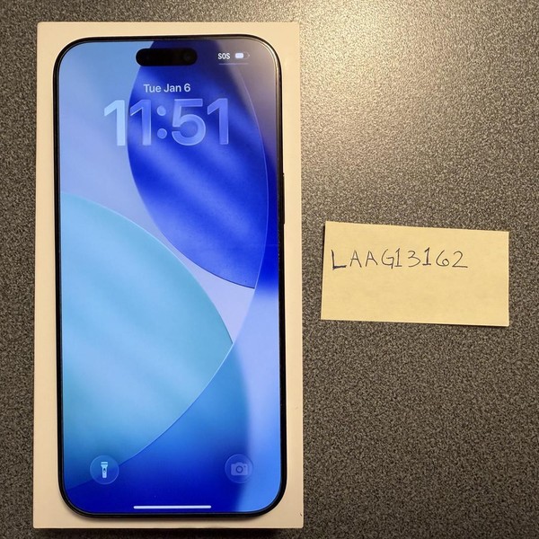 Apple iPhone 16 Pro Max - Unlocked, 1 TB, Black, A3084