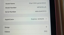 Mint
													Apple iPad 10th Gen - Wi-Fi, Pink, 64 GB, A2696, photo 5 of 14