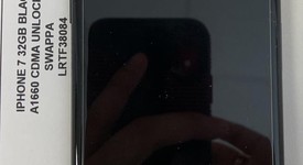 Good
													Apple iPhone 7 - Unlocked, Black, 32 GB, A1660, photo 2 of 7