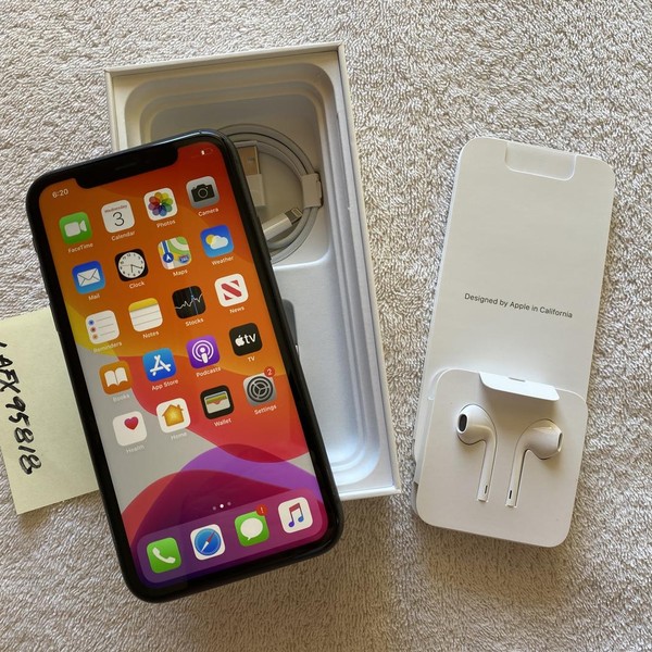 Apple iPhone 11 - Unlocked, 128 GB, Black, A2111