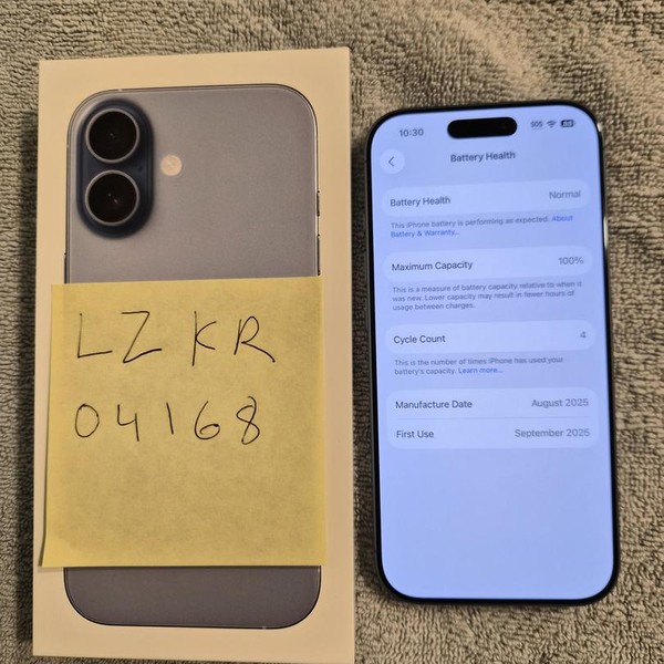 Apple iPhone 17 - Unlocked, 256 GB, Mist Blue, A3258