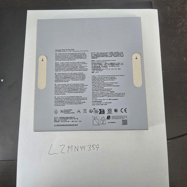 Google Pixel 10 Pro Fold - Unlocked, 1 TB, Moonstone, GU0NP