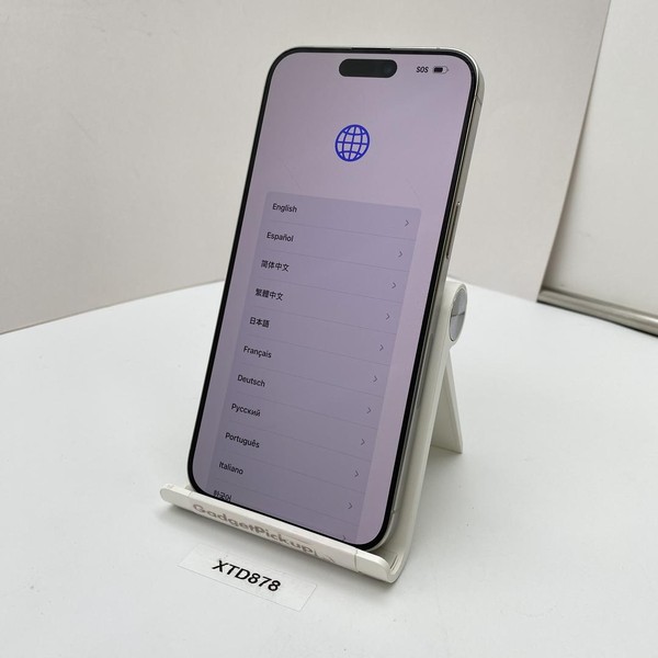 Apple iPhone 15 Pro Max - Unlocked, 256 GB, White, A2849